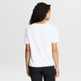 thumbnail image 2 of Women's Fanatics White Jacksonville Jaguars Redzone Slub Boxy T-Shirt, 2 of 5