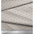 thumbnail image 2 of Soimoi Cotton Duck Fabric Artistic Leaves Print Fabric by The Yard 56 Inch Wide, 2 of 3