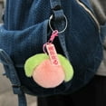 thumbnail image 4 of Kraoden Imitation Small Persimmon Keychain Pendant, Plush Car Keychain Ornament for Bags, Wallets, and Keys, Ideal Gift for Friends and Family, 4 of 6