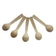 thumbnail image 3 of 100 cucharas de madera desechables para pastel, helado, vajilla, suministros para fiestas, 3 of 7