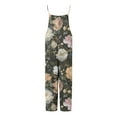 thumbnail image 5 of Tnhcen Women's Floral Jumpsuit - High Waisted Wide Leg Sleeveless Romper with Pockets Stretchy Casual Boho Summer Outfit for All Sizes S-3XL, 5 of 5