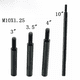 thumbnail image 4 of Varilla de extensión de palanca de cambios elevada de aleación de aluminio para piezas de automóvil Extensor de cabezal de cambio de marchas de automóvil de múltiples especificaciones negro, 4 of 5