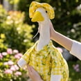 thumbnail image 6 of Summer Porch Goose Outfits for 23 Inch Lawn Statue | Lemon Costume for Plastic/Cement Statue, Duck Sculpture Clothes for Yard Patio Party Decoration, 6 of 8