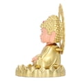 thumbnail image 1 of Estatua De Maitreya Con Cabeza Temblorosa, Adorno De Coche De Buda Solar, Dibujos Animados Multiusos Para El Hogar, 1 of 7