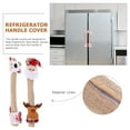thumbnail image 3 of OULII 4Pcs Peppermint Kitchen Knob Covers for Refrigerator Handle Protective Cover 14.2x5.1x1.2in, 3 of 7