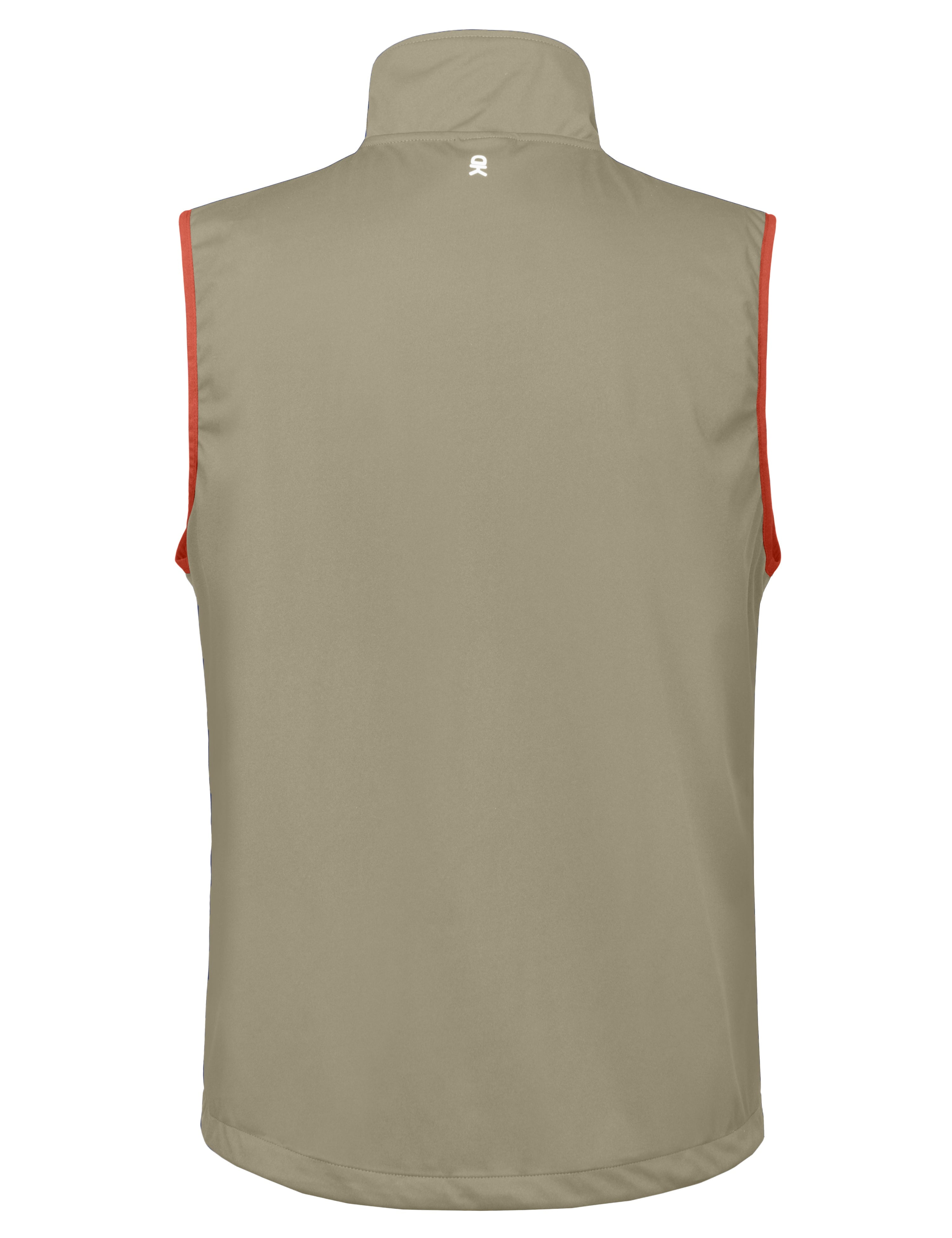 Little Donkey Andy Men's Lightweight Softshell Vest Windproof Sleeveless Jacket for Travel Hiking Running Golf Size S