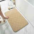 thumbnail image 1 of TIMIFIS Bathroom Rugs Entrance Door Mat Bathroom Non Slip Floor Mat Machine Washable Sponge Absorbent Soft Pad Entrance Door, 1 of 3