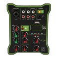 Mini Sound Mixer Lossless 5 Channel Bluetooth U Disk Playback Compact