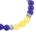 thumbnail image 2 of Pulsera ajustable de 1 cuerda con piedras naturales, unisex, 2 of 7