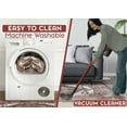 thumbnail image 5 of L'Baiet Jessie Brick Red Traditional Washable 5 ft. x 7 ft. Fabric Area Rug, 5 of 6