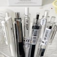 thumbnail image 2 of LNGOOR 6pcs Click Ballpoint Pens  0.5mm  Simple Design  High Beauty Value  With Quick Drying Ink For Students To Solve Exercises And Signatures, 2 of 7