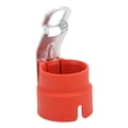 thumbnail image 4 of Support de Bouchon de Remorque, Adaptateur Rigide en Métal ABS Solide Protecteur pour Connecteur 7-13 Broches Rouge, 4 of 8