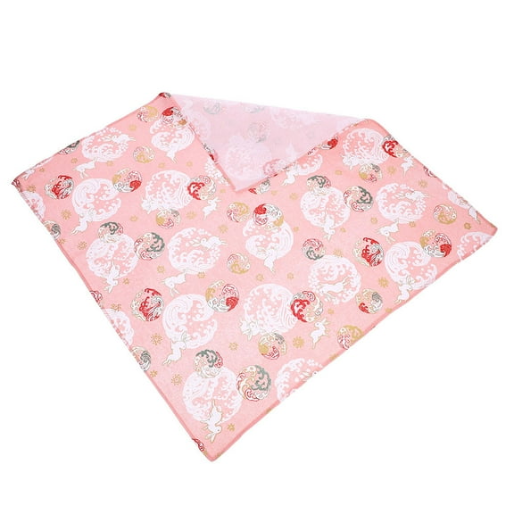 Raindrops Bento Handkerchief Japanese Handkerchief Cotton Wrapping for Family Travel 1Set