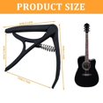 thumbnail image 5 of NANMELX Guitar Moving Capo Sliding Capo Adjustable Classical Capo with Silicone Pad Capo for Tuning Tone of String Instruments, 5 of 8