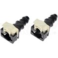 thumbnail image 1 of Dorman Raccord de Ligne de Carburant 800-941 Solutions OE; Remplacement OE; 180 Degrés; Noir; Nylon; Lot de 2, 1 of 4