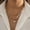 Gold, variant on Retro Style Personality Pearl OT Buckle Necklace
