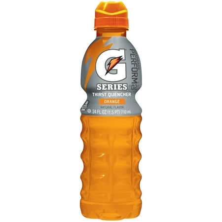 Gatorade Thirst Quencher Orange Performance Sports Drink, 24 fl oz, 1 Count Bottle