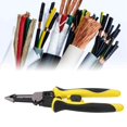 thumbnail image 4 of Alicates De Prensado Para Electricista, Pelacables De Línea Divisoria De 2 Núcleos, Ahorro De Mano De Obra, Corte Incisivo Versátil Para Uso Industrial ANGGREK Industrial Tool, 4 of 8