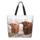 thumbnail image 1 of Balery Yak Bolsa Tote Estilo Estético con Cremalleras, Bolsa de Hombro, Bolsa de Compras Grande y Plegable, 1 of 8