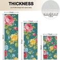 thumbnail image 4 of Pioneer Flower Floral Print Pattern Kitchen Rugs Sets Of 3,Kitchen Runner Rugs Non Skid Washable,Decorative Kitchen Floor Mats for Kitchen,Sink,Laundry,17"x30"+ 17"x47" + 17"x59", 4 of 6
