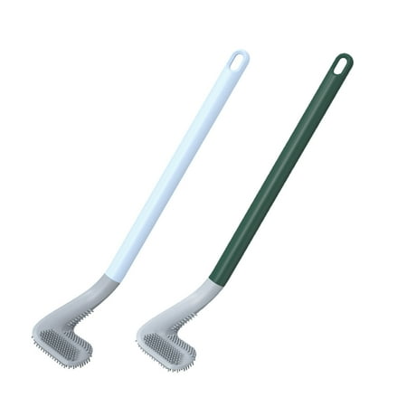 

Dtydtpe Wall-Mounted Soft Glue No Dead Corner Toilet Brush Handle Cleaning Brush Detail Drill Brushes Car Detailing Front Load Washer Brush Ammonia for Cleaning Blinds Brush Silicone Grout Polish