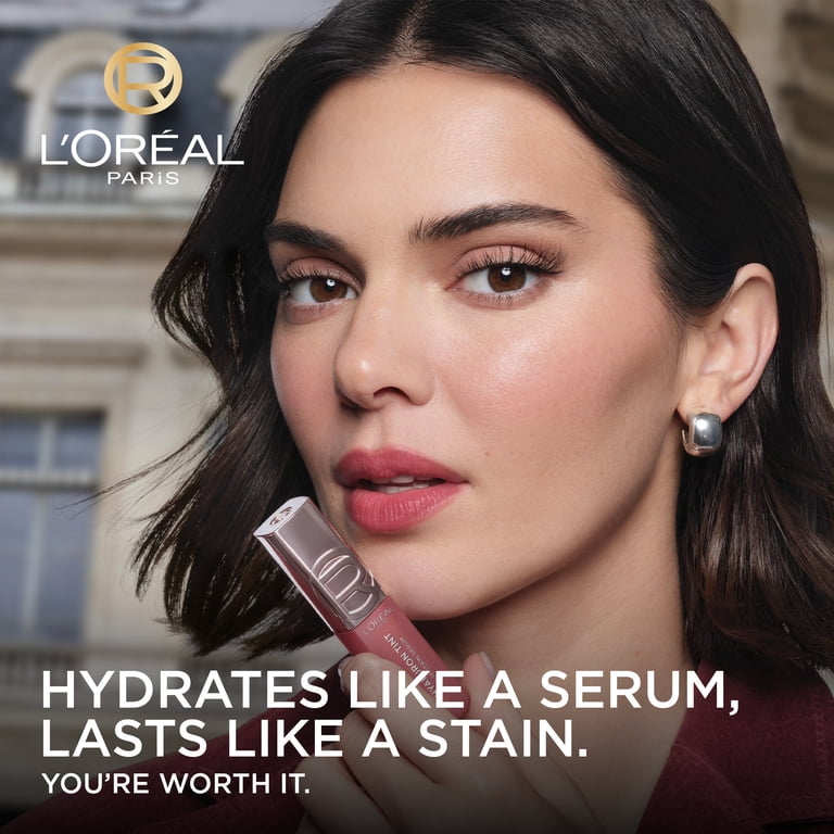 L'Oreal Paris Hyaluron Tint Lip Stain, 680 Nude Espresso, 0.16 fl