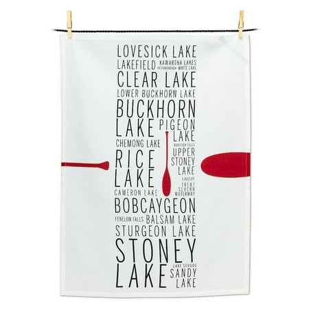 

Set of 1 Kawartha Names Tea Towel