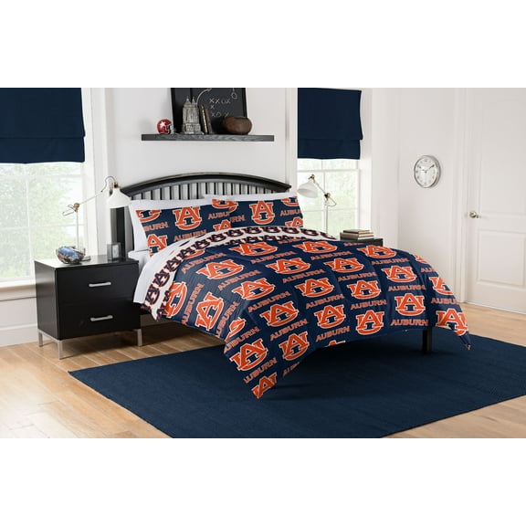 Auburn Tigers Full Bed In Bag Set