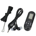 thumbnail image 7 of LC-dolida Mini FM Radio, Digital Tuner Portable Radio with Headphones LCD Display and Belt Clip for Walk Jogging Cycling Camping, Black, 7 of 7