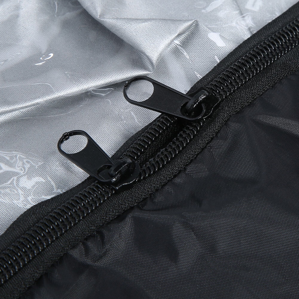 M Buder Oxford Cloth Double Layer Rabbit Hutch Dust Proof Cover Accessory for Poultry Cage Waterproof Weatherproof Protection Outdoor Black 48 x 19.7 x 41.3 inches / 122 x 50 x 105 cm Large Size