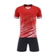 thumbnail image 1 of Odeerbi 6-16 Años Niños Verano Atletismo Trajes de Secado Rápido Deportes Running Tops Pantalones Cortos Conjunto Transpirable de Manga Corta Cuello Redondo Top Shorts, 1 of 6