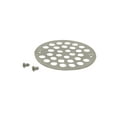 thumbnail image 3 of Westbrass D3192-07 4" Brass Shower Drain Cover, Satin Nickel, 3 of 4