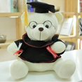 thumbnail image 5 of Oso de peluche, lindo animal de peluche, regalo de graduación, peluche azul, 35 cm, 5 of 5