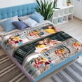 thumbnail image 3 of Custom Blanket with Picture, Customized Throw Blanket Gifts for Birthday Valentines Day Wedding, Personalized Photo Blanket Couple Gifts for Women Men Wife Husband Friend Blankets, 3 of 5