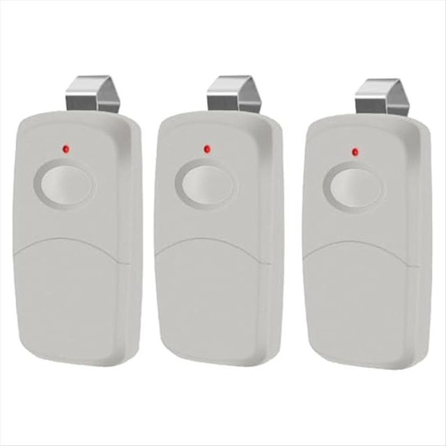 Reemplazo de 3 Piezas para Control Remoto de Abridor de Puerta de Garaje Multicódigo Lineal, 3089,308911,MCS308911,10 Interruptor DIP, 300 MHZ