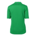 thumbnail image 3 of Women's Cutter & Buck Kelly Green Norfolk Tides Virtue DryTec Eco Pique Recycled Polo, 3 of 3