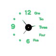 thumbnail image 1 of Agiferg DIY Luminous Stereo Digital Wall Clock Creative Wall Sticker Clock Living Room Decoration Clock, 1 of 7
