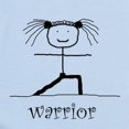 thumbnail image 2 of CafePress - Warrior Yoga Pose: Infant Bodysuit - Baby Light Bodysuit, Size Newborn - 24 Months, 2 of 4