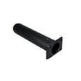 thumbnail image 2 of Pactrade Marine Boat Kayak Black Plastic Rod Holder Square Plate Straight Head, 2 of 5