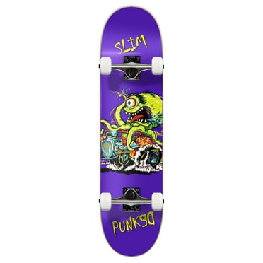 Yocaher Graphic Complete 31" x 7.75" Skateboard - Hot Rod Slim