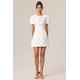 thumbnail image 2 of Vestido Bellabarnetten Minerva con cuello redondo y mangas cortas, 2 of 6