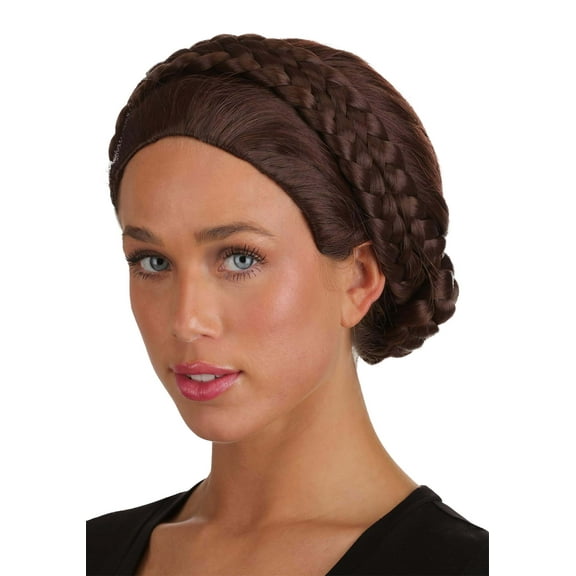 Women's Deluxe Star Wars Endor Battle Leia Costume Wig