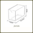 thumbnail image 1 of Glasses Storage Box Organizer Box Multifunctional Stackable Display Holder Reusable Acrylic Cosmetics, 1 of 3