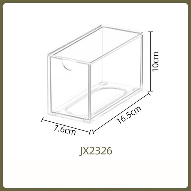 Glasses Storage Box Organizer Box Multifunctional Stackable Display Holder Reusable Acrylic Cosmetics