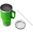 thumbnail image 3 of YETI Rambler 35 oz Straw Mug, Vacuum Insulated, Stainless Steel, Canopy Green, 3 of 8