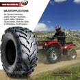 thumbnail image 5 of WANDA Set of 4 ATV/UTV Tires 25X8-12 25X10-12 P341 Solid Deep Tread for 2000-2009 ARCTIC CAT 500, 5 of 5