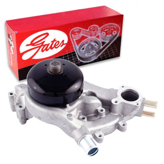 Gates Engine Water Pump compatible with Chevrolet Silverado 3500 HD 6.0L V8 2007-2019