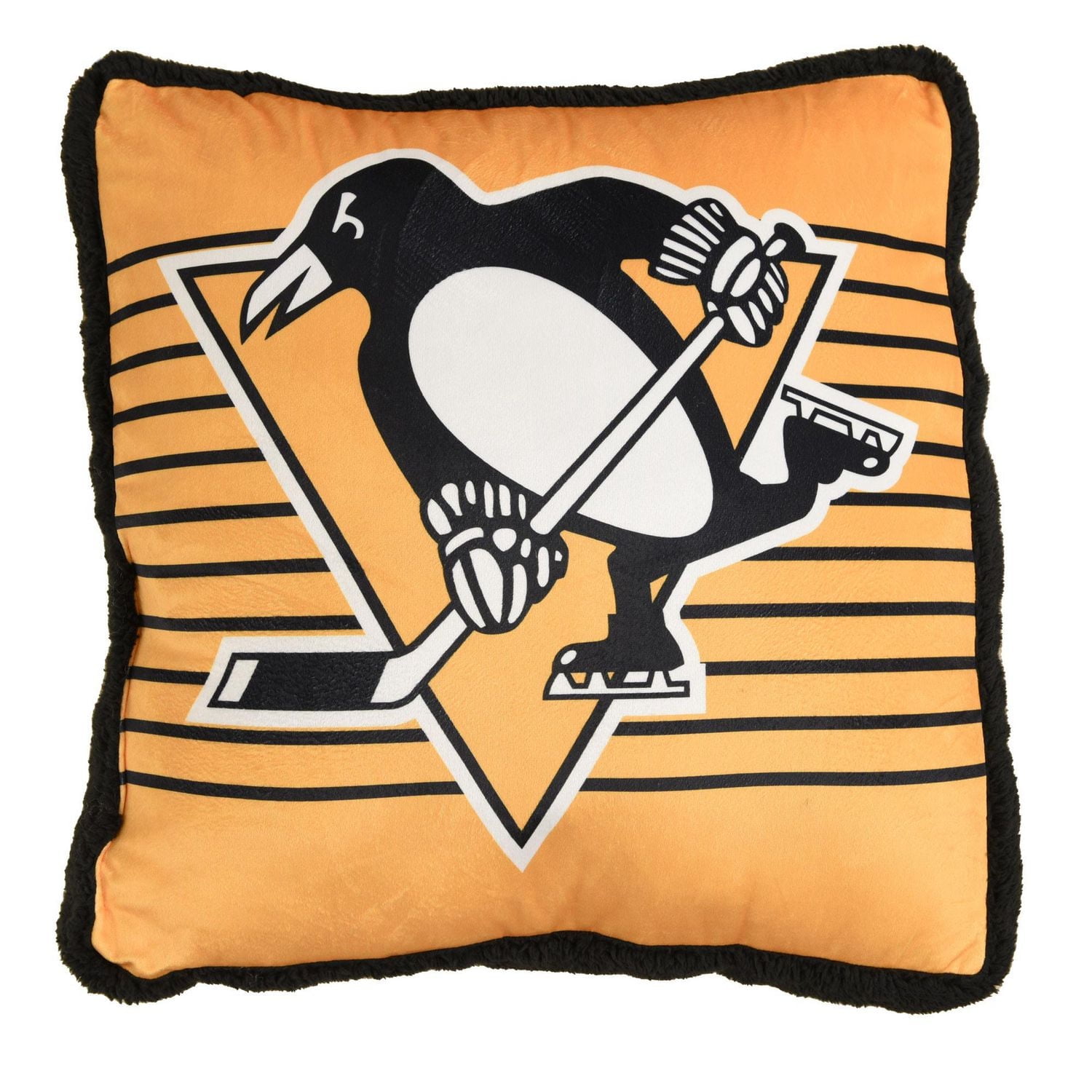 NHL Pittsburgh Penguins Jumbo Floor Pillow by Nemcor (20”x20”)