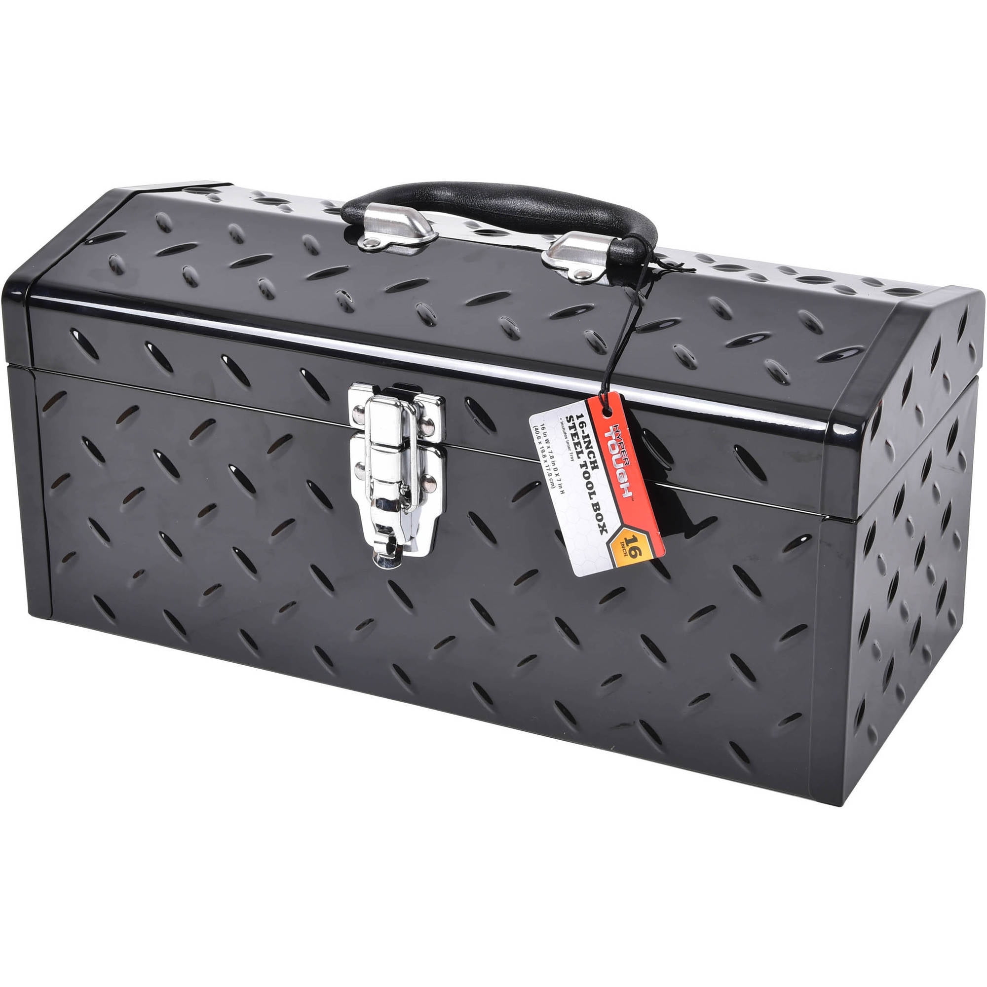 Hyper Tough Heavy Duty 16 Steel Hip Roof Tool Box