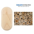 thumbnail image 4 of Memoria USB de EE. UU. con carcasa de madera de arce ovalada Memoria flash USB de EE. UU. diseñada para el futuro, 4 of 8